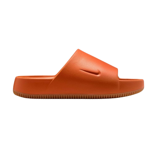 Nike Men's Calm Slides - Campfire Orange / Gum Medium Brown