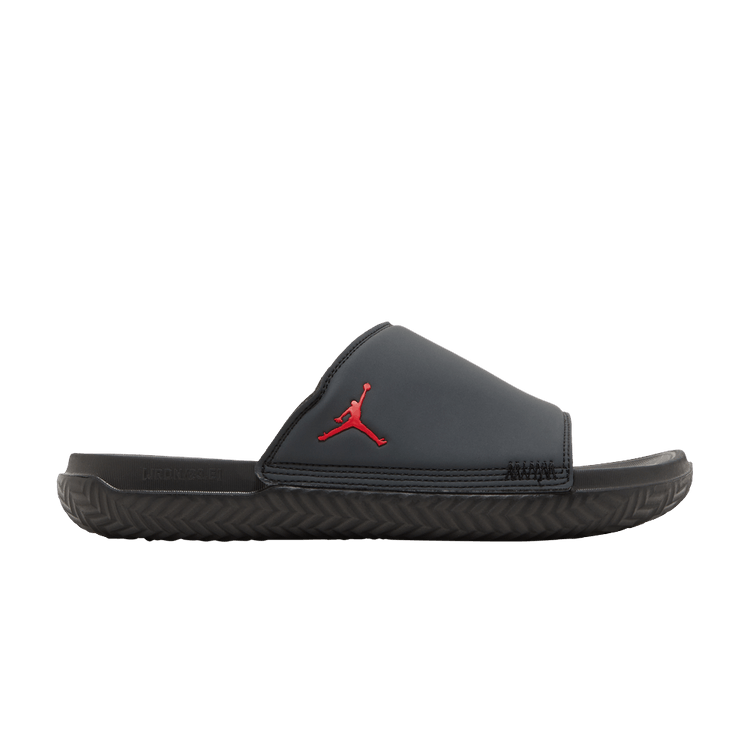 Jordan Play Slide Anthracite University Red