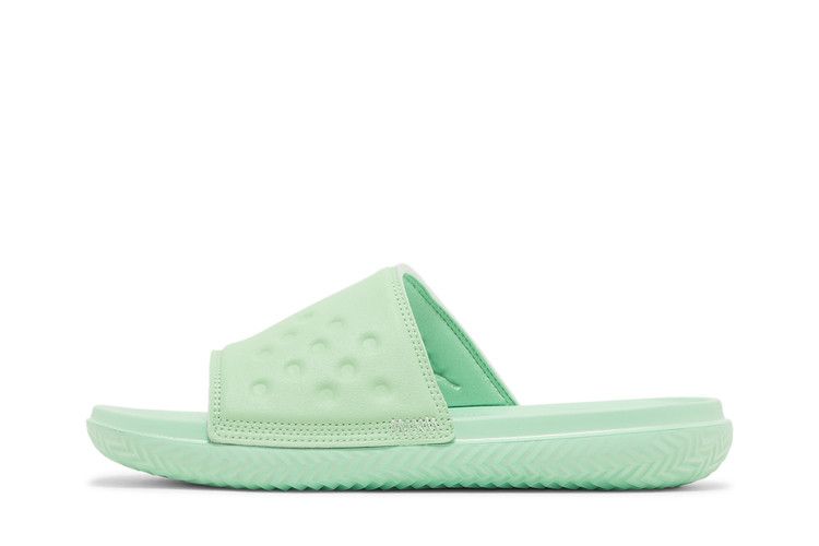 Jordan Play Slide Tourmaline Pistachio Frost White