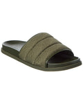 Gucci Gg Canvas & Leather Slide