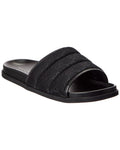 Gucci Gg Canvas & Leather Slide