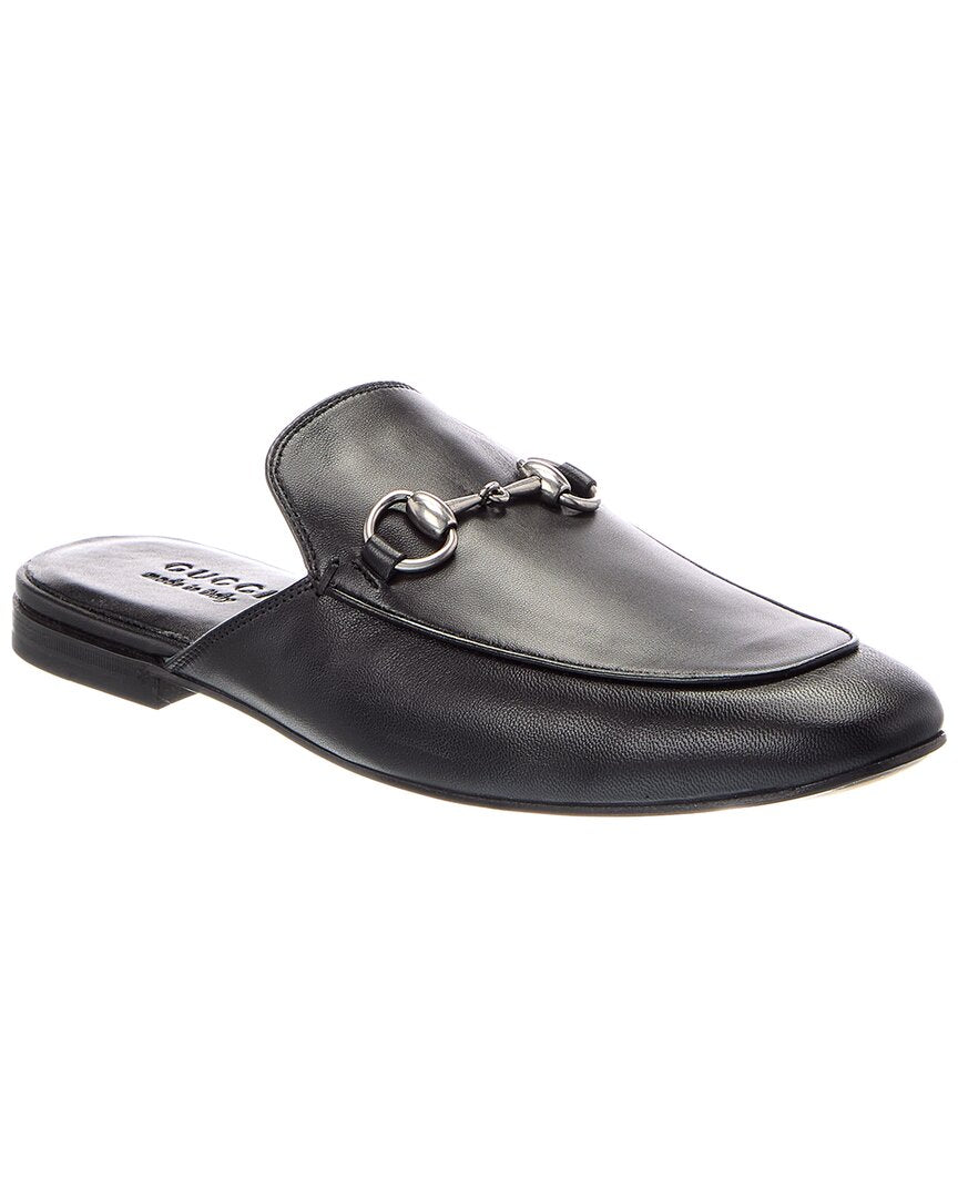 Gucci Horsebit Leather Mule