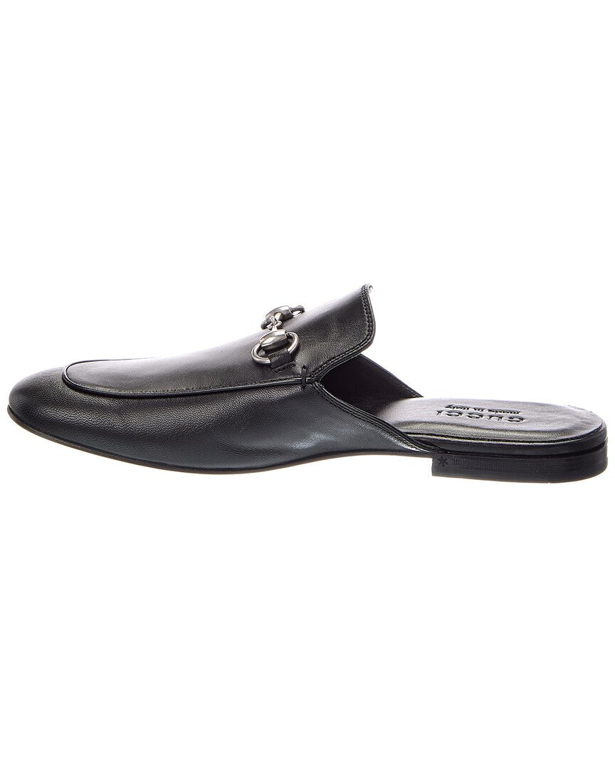Gucci Horsebit Leather Mule