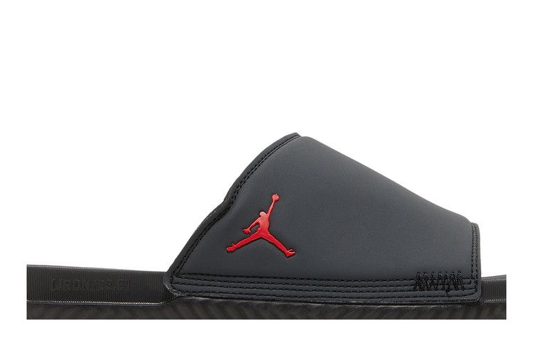 Jordan Play Slide Anthracite University Red