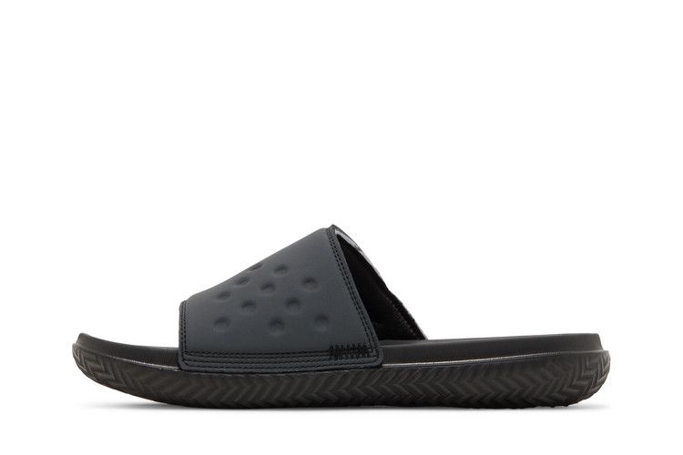 Jordan Play Slide Anthracite University Red