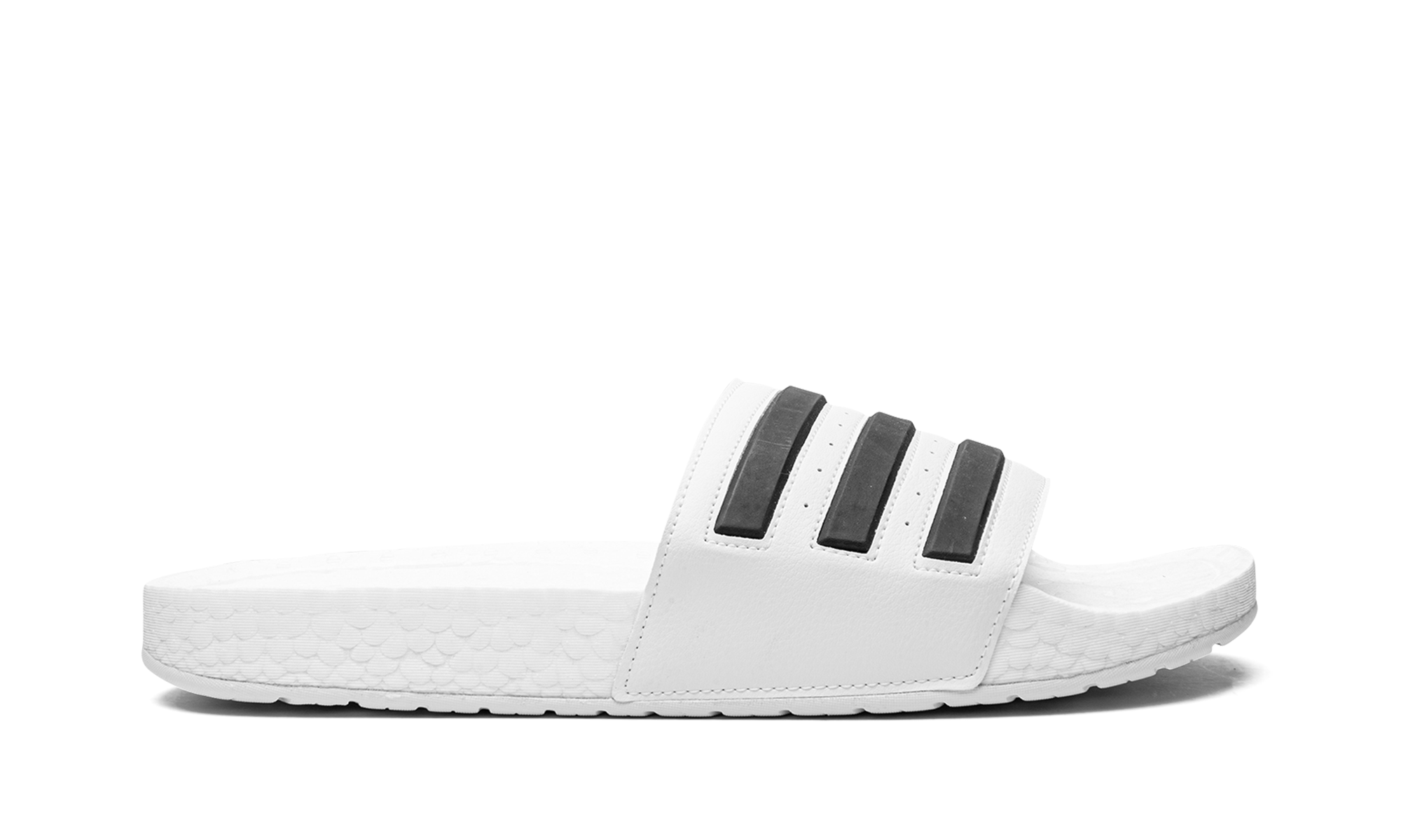 Adilette Boost "White Black Stripes" FY8155