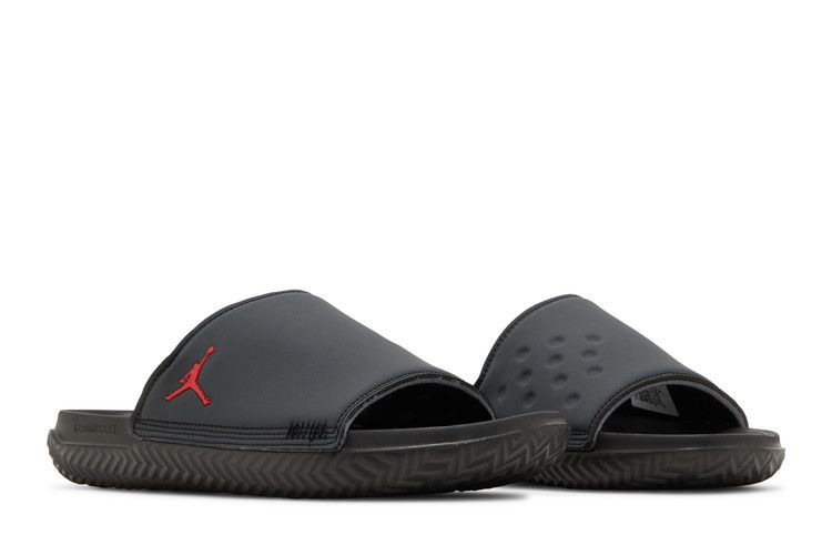 Jordan Play Slide Anthracite University Red
