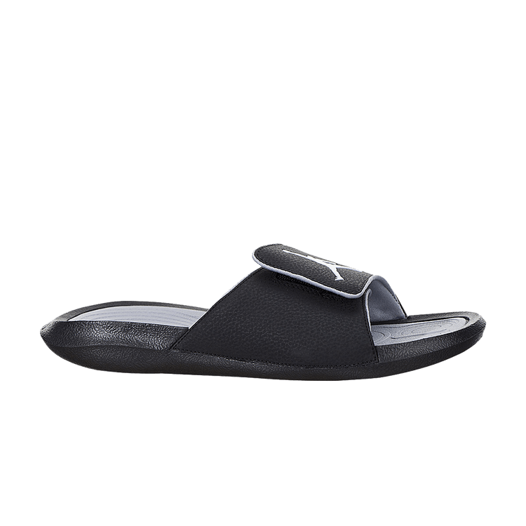 Jordan Hydro 6 Slide Black/White/Wolf Grey