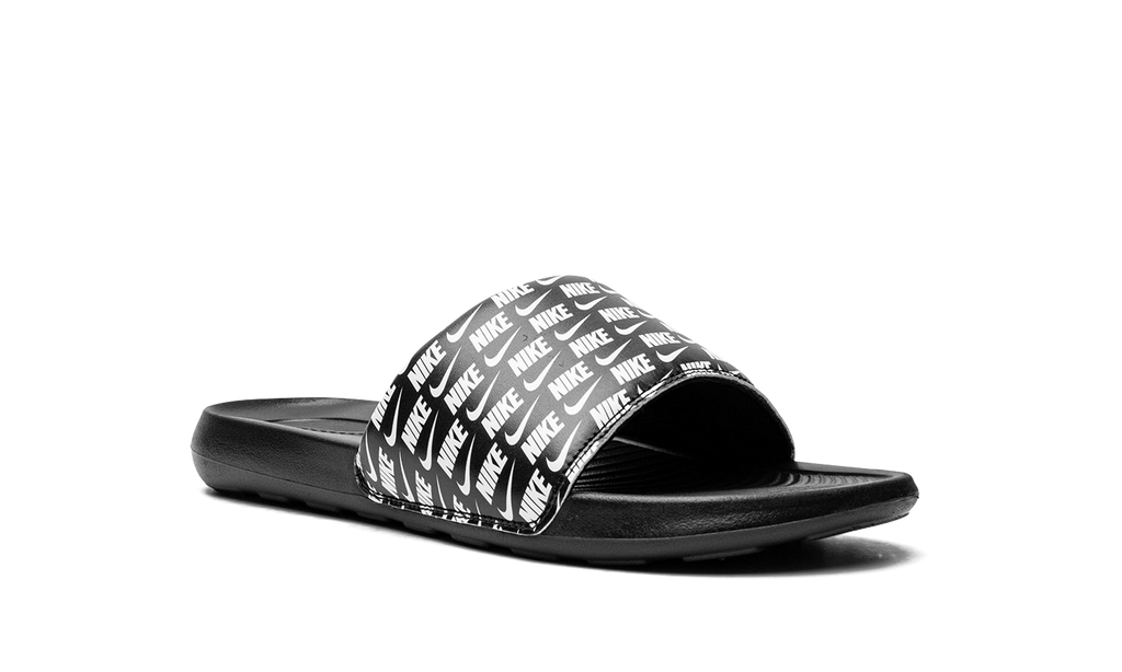 Victori One Slide Print "Repeat Logo - Black" CN9678 006