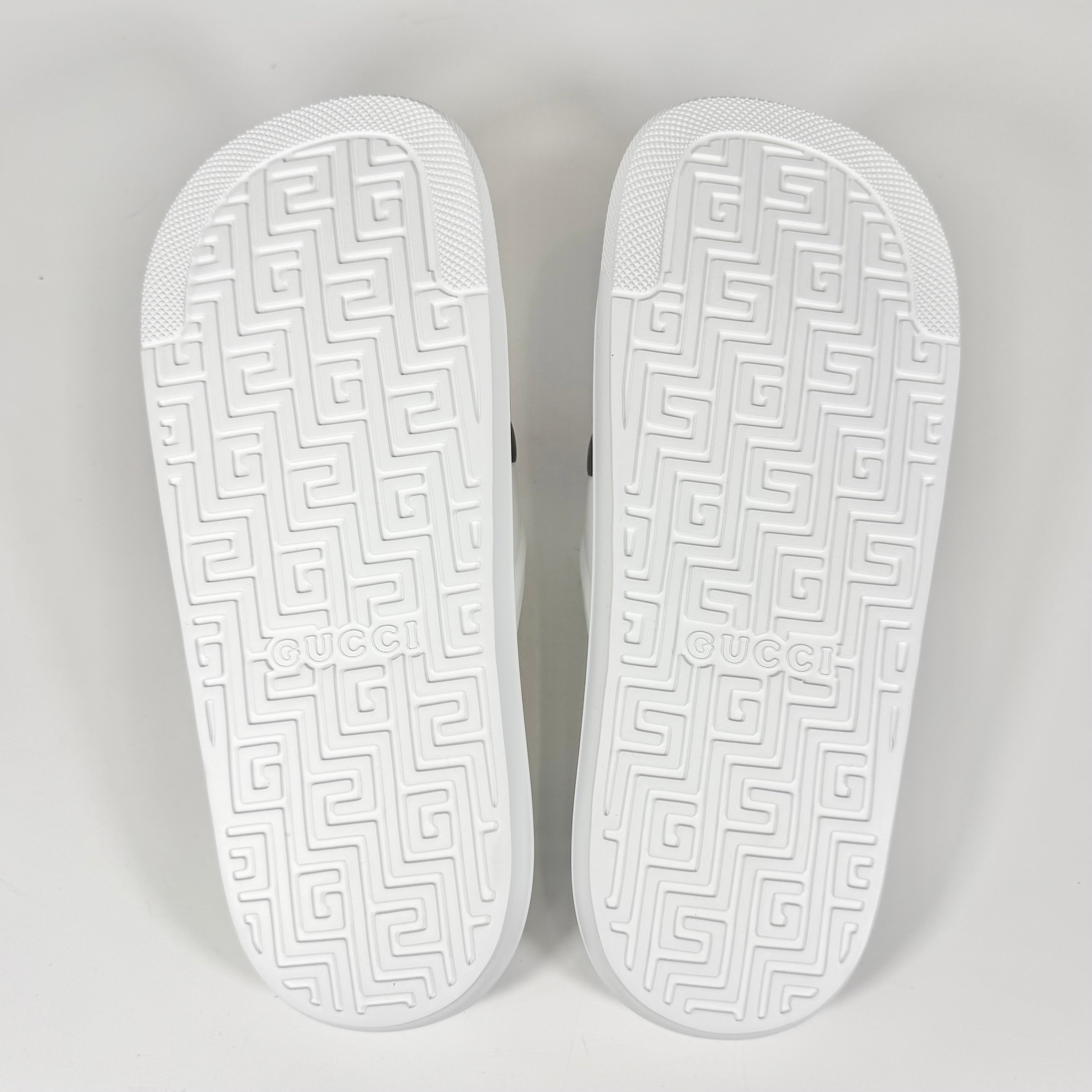 Gucci Web Rubber Pool Slide - Men’s 8.5