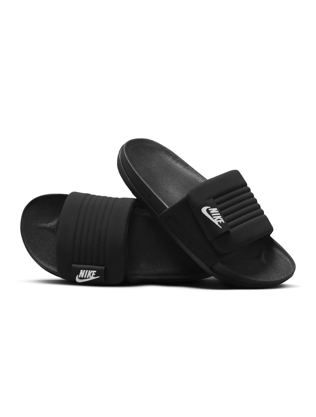 Nike Mens Offcourt Adjust Slides - Black