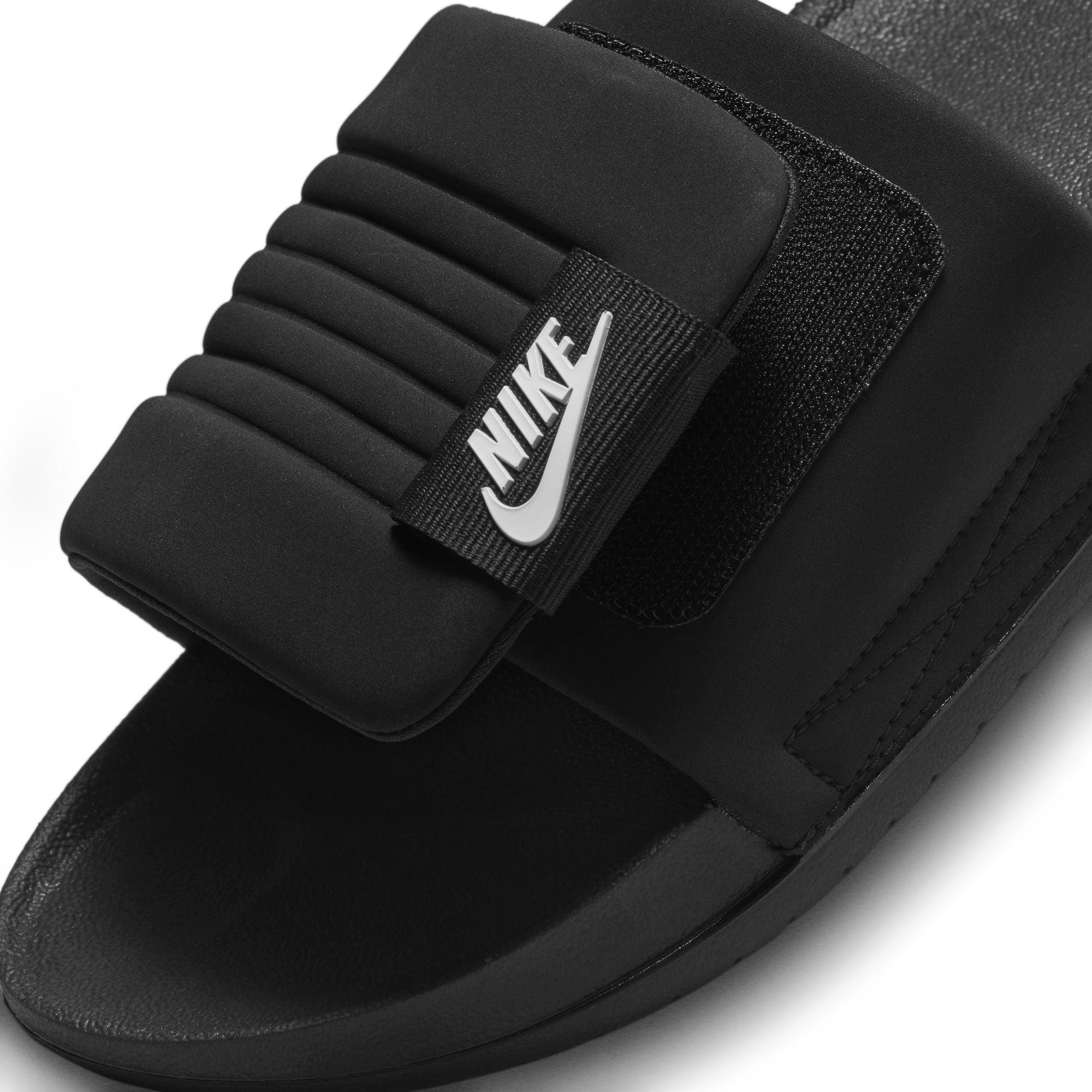 Nike Mens Offcourt Adjust Slides - Black
