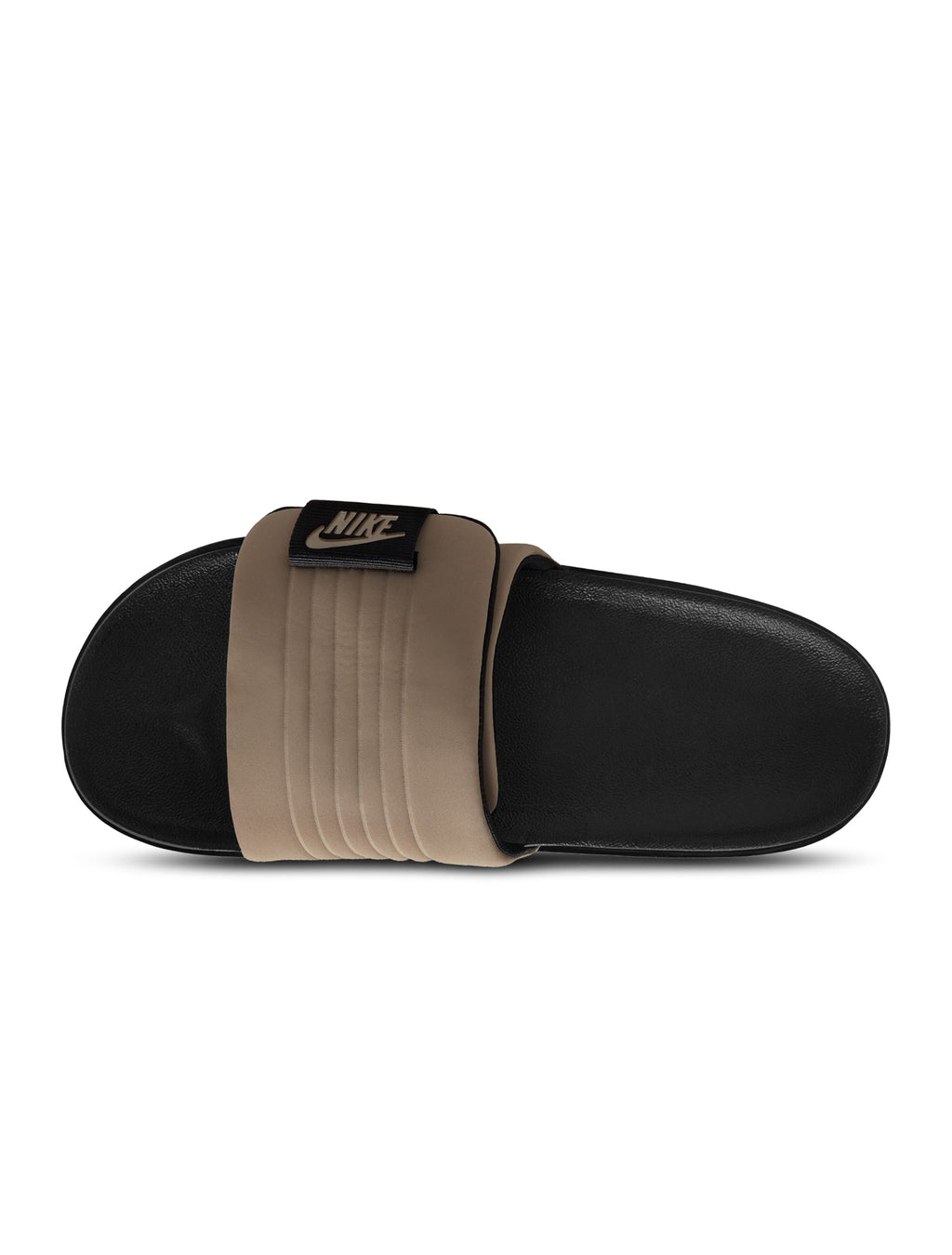 Nike Mens Offcourt Adjust Slides - Black/Khaki
