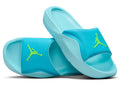 Jordan Franchise Slide Chlorine Blue Copa Electric Green