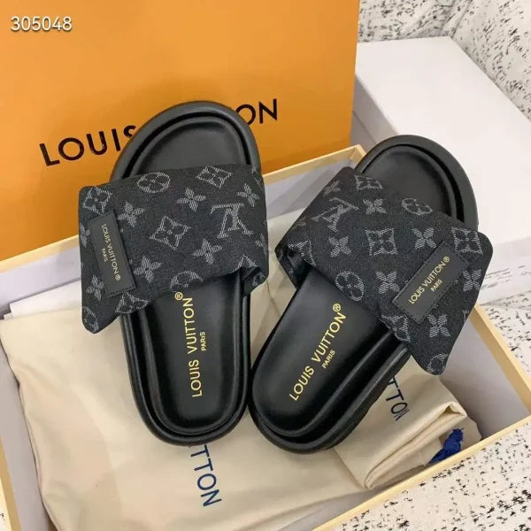 Louis Vuitton Monogram Pool Pillow Flat Comfort Mule