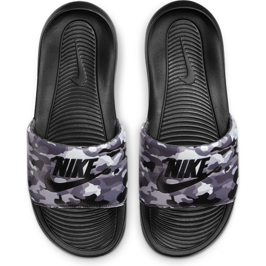Nike Men's Victori One Slides - Black / Gray Camo
