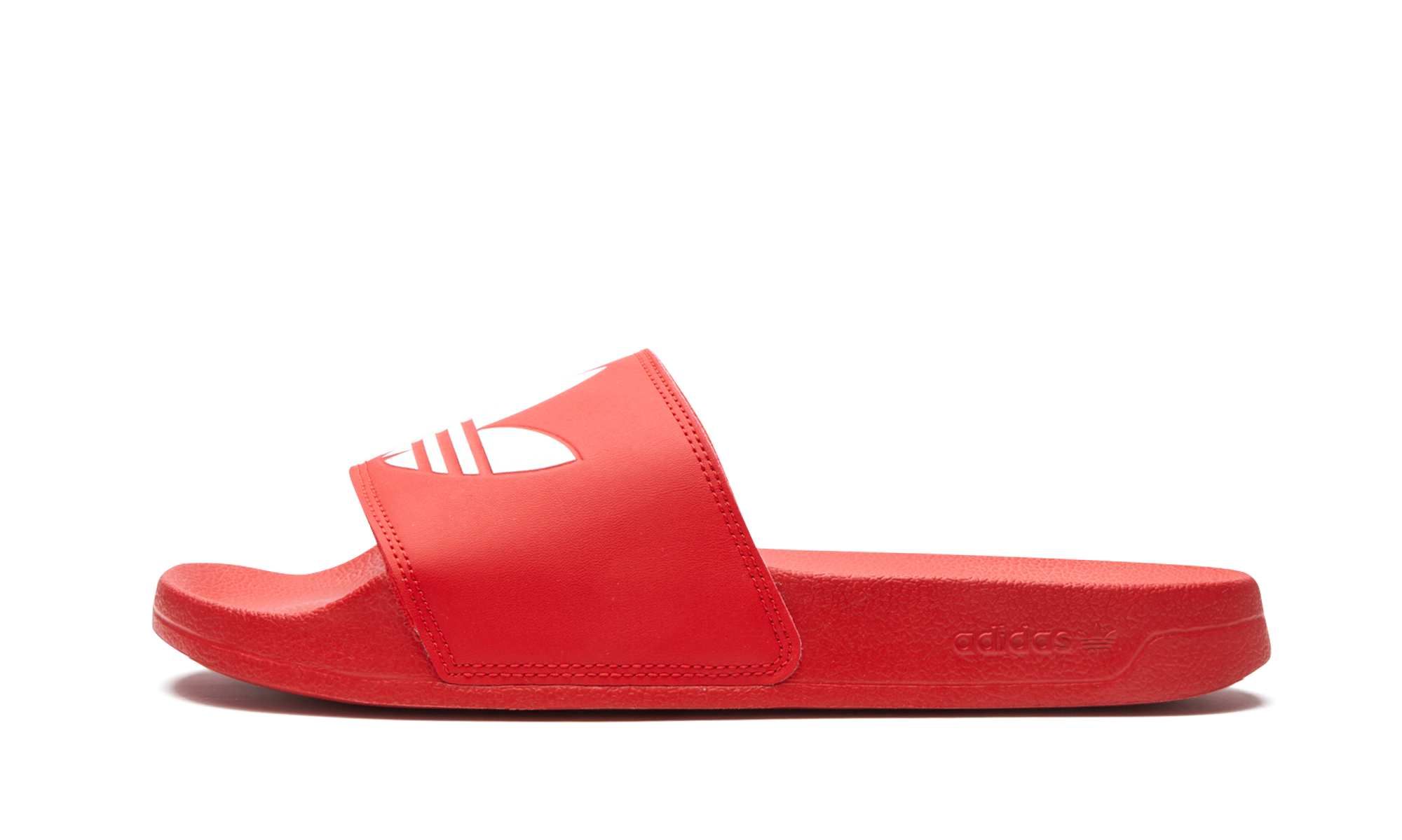 ADILETTE LITE SLIDES "RED WHITE" FU8296