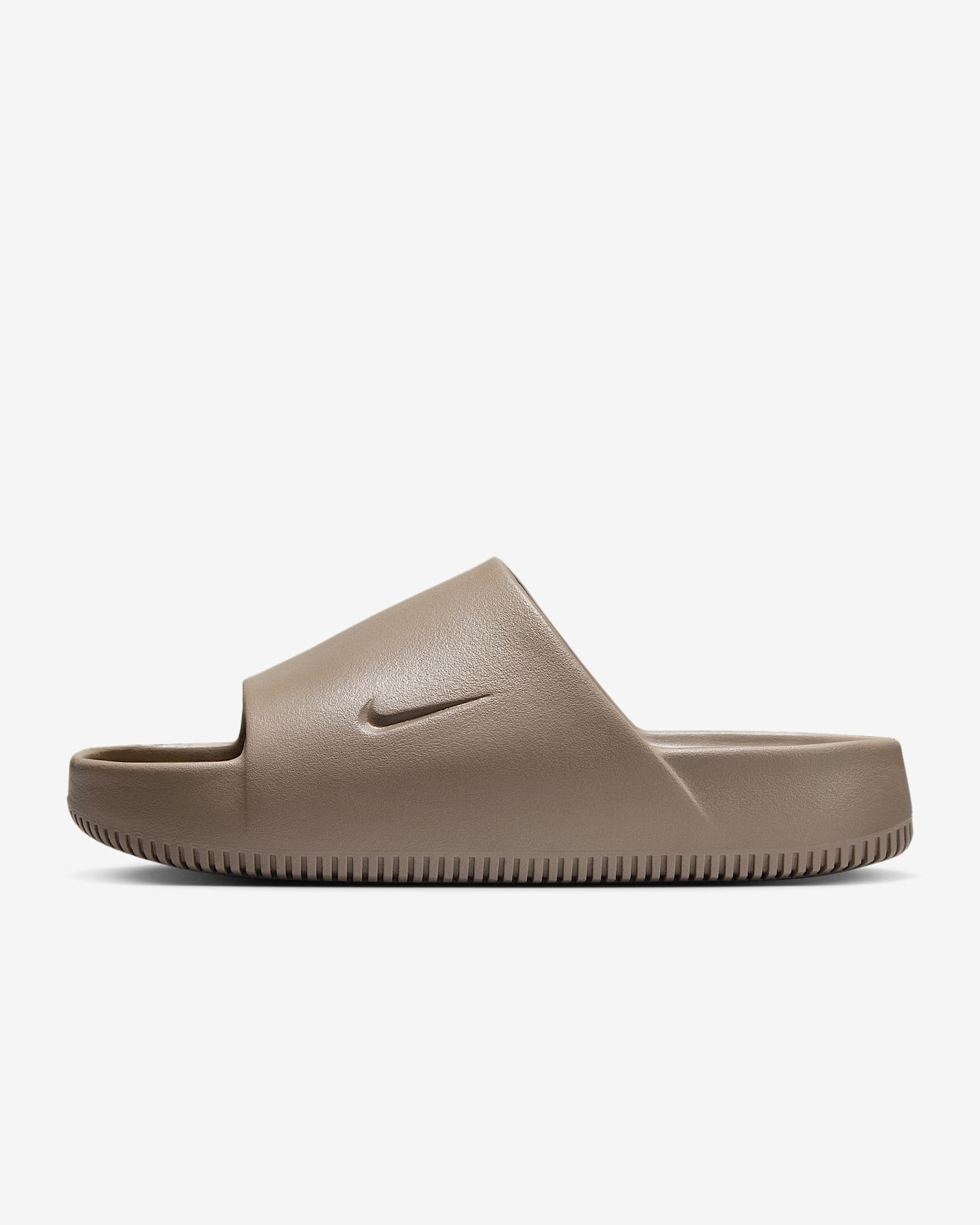 Nike Women's Calm Slide Shoes - Mink Brown