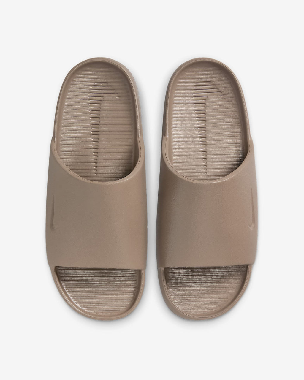 Nike Women's Calm Slide Shoes - Mink Brown