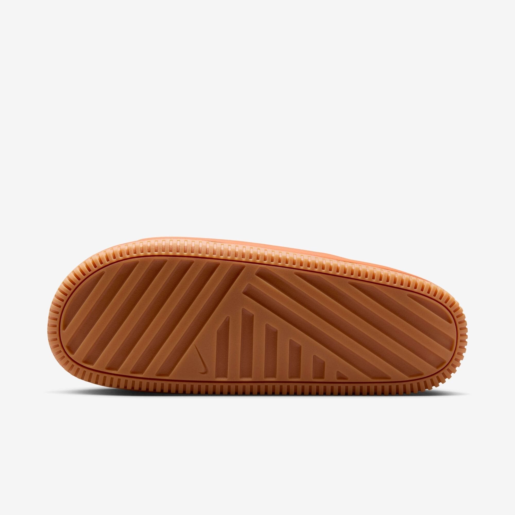 Nike Men's Calm Slides - Campfire Orange / Gum Medium Brown