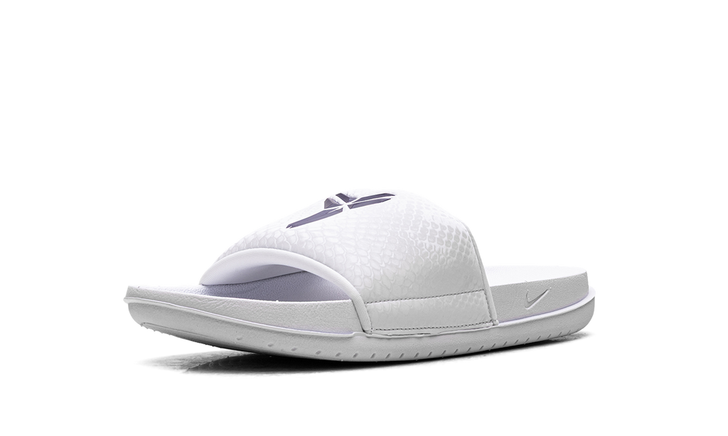 Offcourt Slide "Kobe - White / Court Purple" IF2870 101