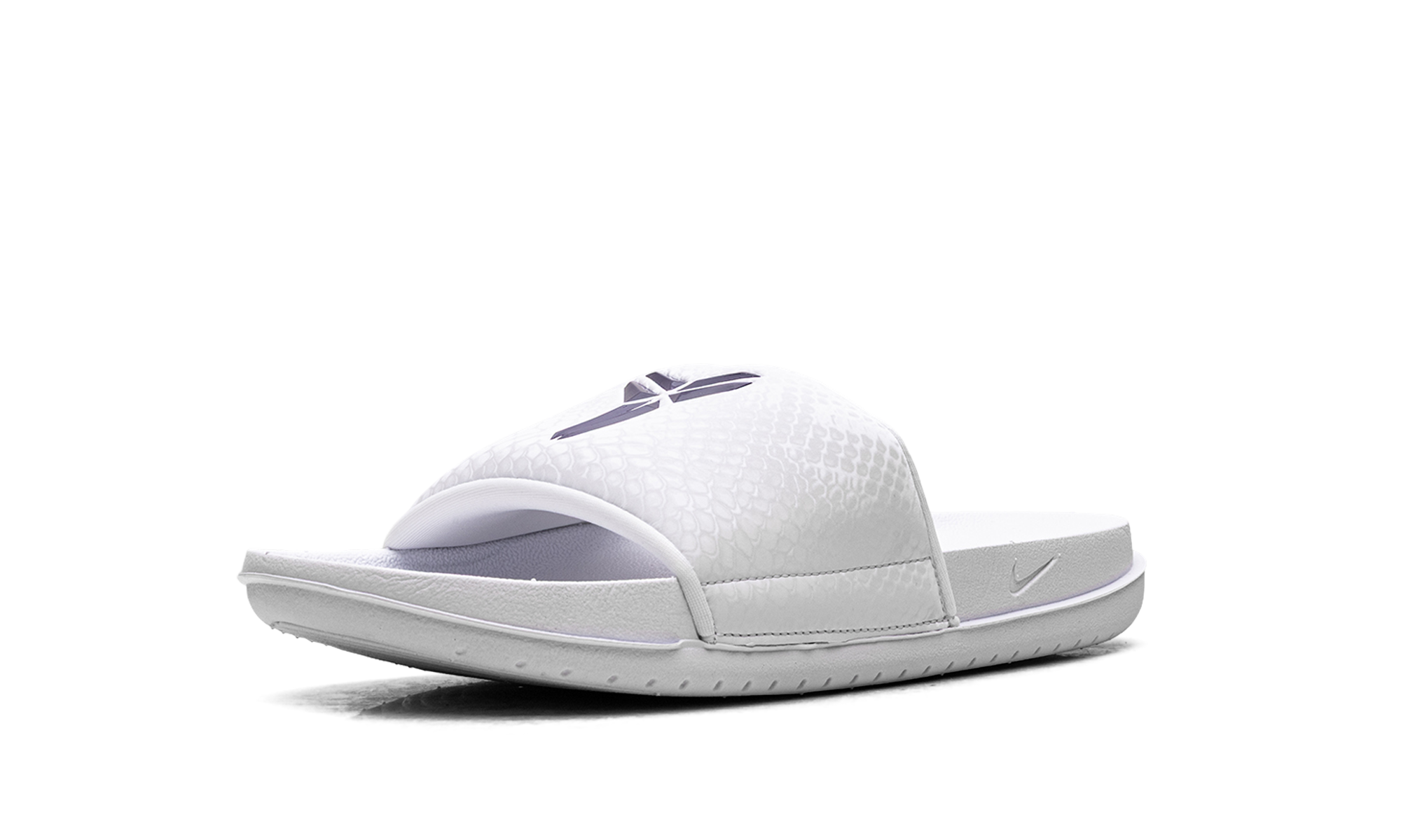 Offcourt Slide "Kobe - White / Court Purple" IF2870 101