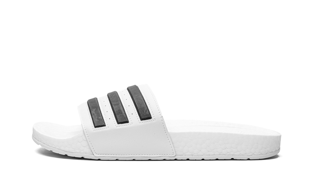 Adilette Boost "White Black Stripes" FY8155