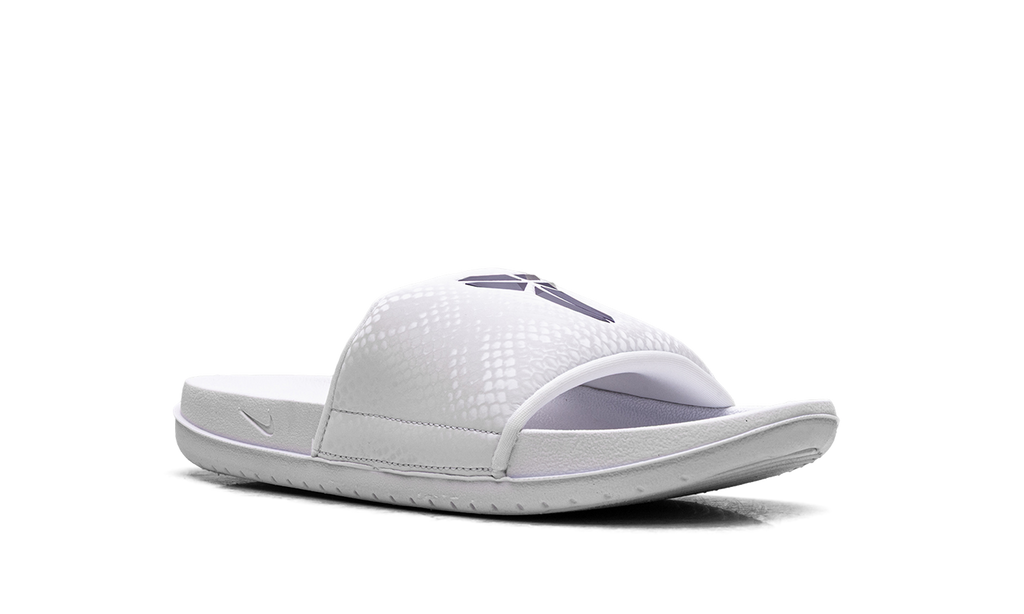Offcourt Slide "Kobe - White / Court Purple" IF2870 101
