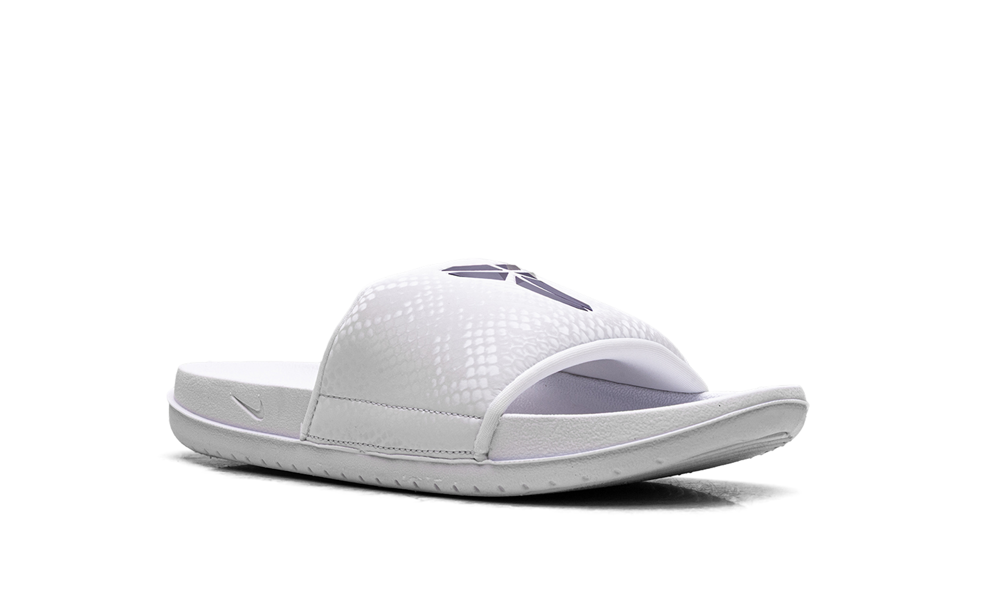 Offcourt Slide "Kobe - White / Court Purple" IF2870 101