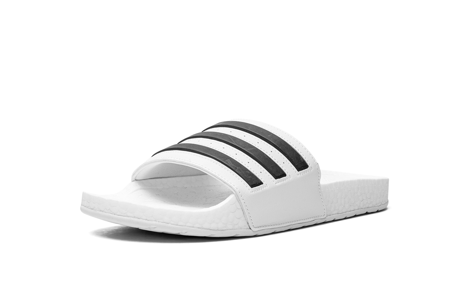 Adilette Boost "White Black Stripes" FY8155