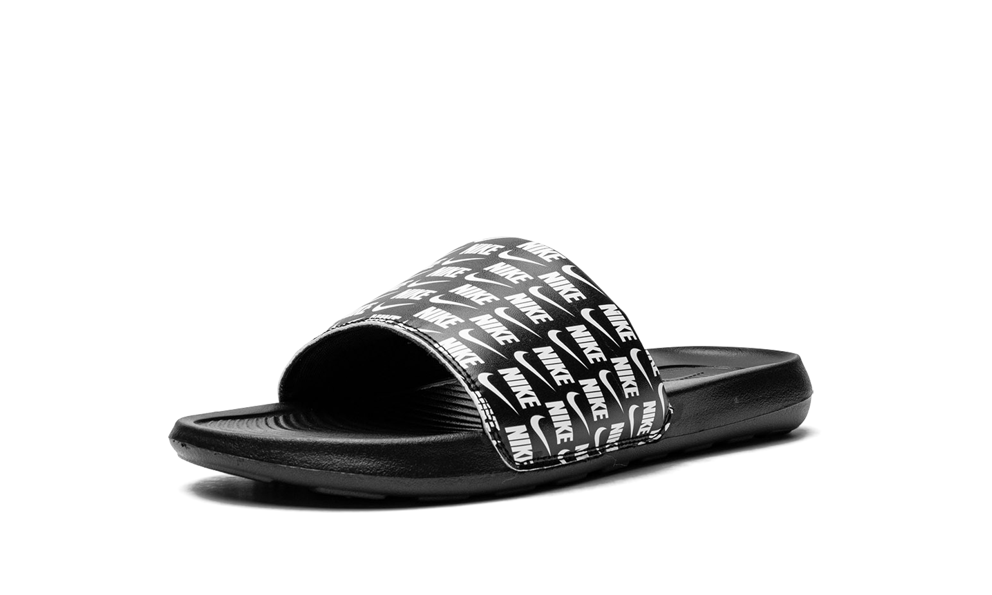 Victori One Slide Print "Repeat Logo - Black" CN9678 006
